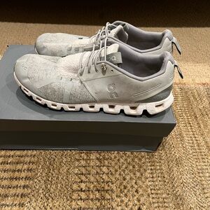 On cloud shoes